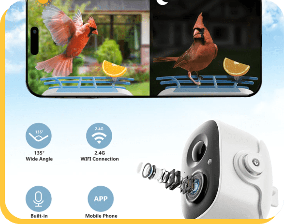 Smart bird feeder technology
